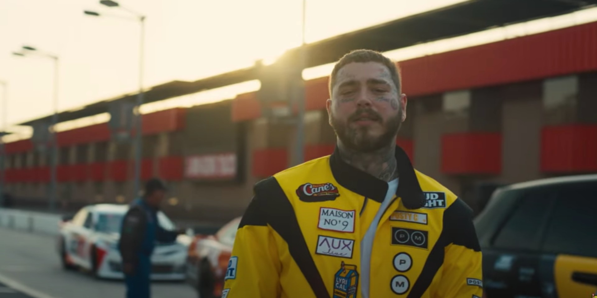 Post Malone teams up with NASCAR for new music video of ‘Motley Crew’ – watch